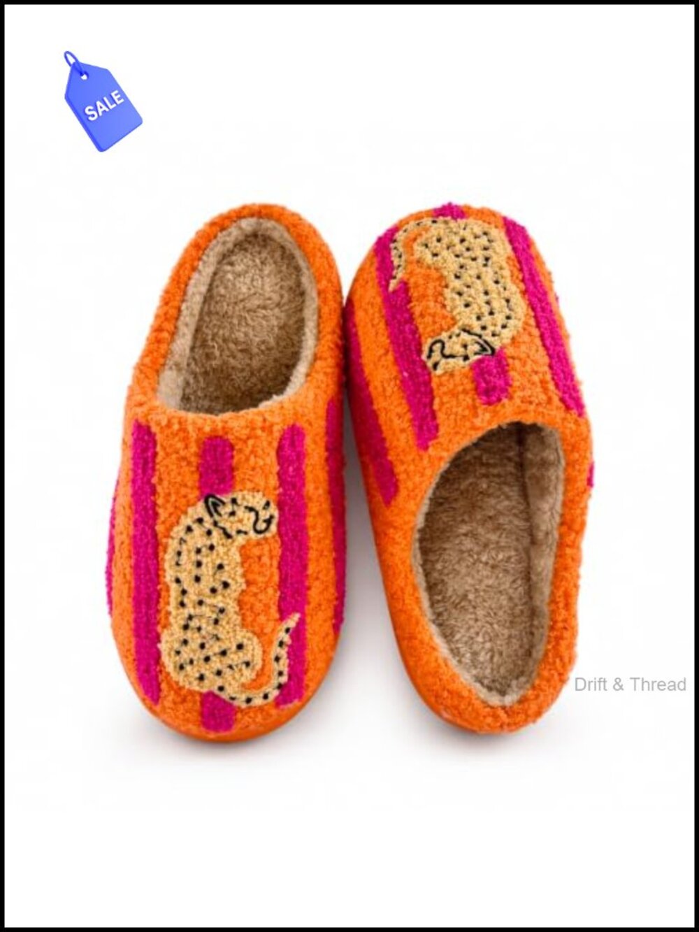 Fuzzy Animal Slippers Memory Foam Non-Slip Teddy Fleece Women Men